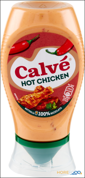 CALVE' SALSA HOT CHICKEN TOP DOWN 250 ML
