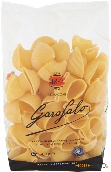 GAROFALO PASTA DI SEMOLA FORMATI SPECIALI LUMACONI 500 GR