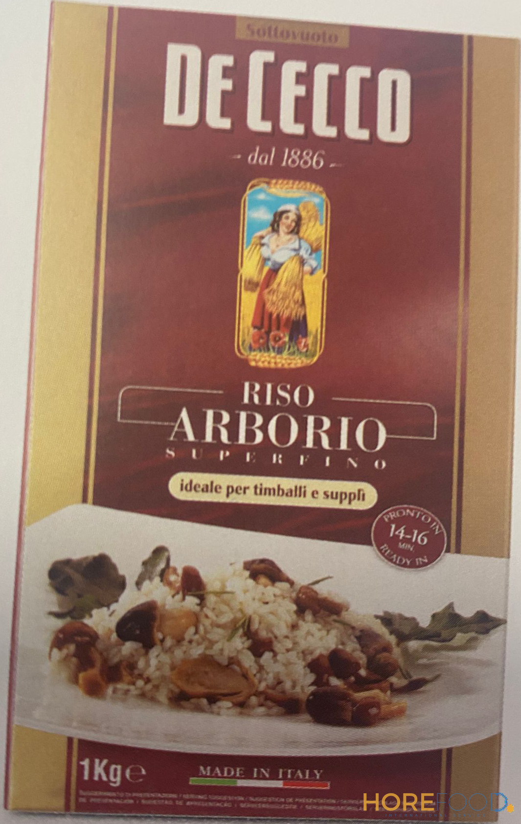 DE CECCO RISO ARBORIO 1 KG