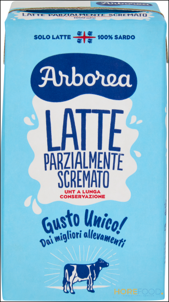 ARBOREA LATTE UHT PARZ.SCREMATO 1 LT