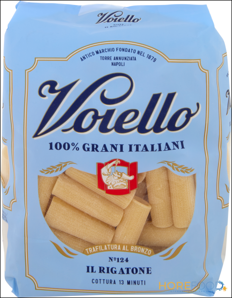 VOIELLO PASTA DI SEMOLA RIGATONI N.124 500 GR