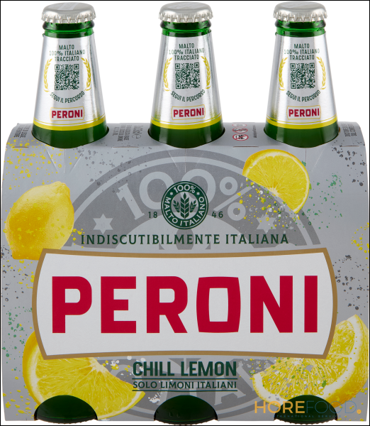 PERONI BIRRA CHILL LEMON 330ML X3