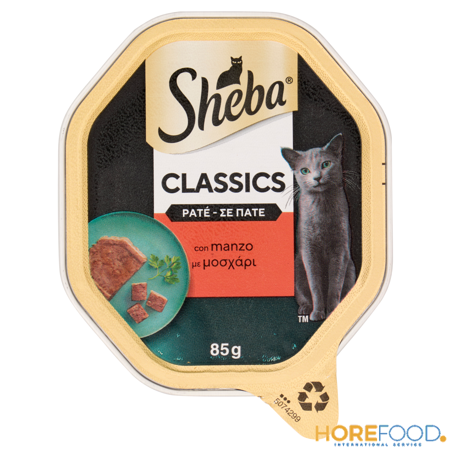 SHEBA PATÈ MANZO 85 GR