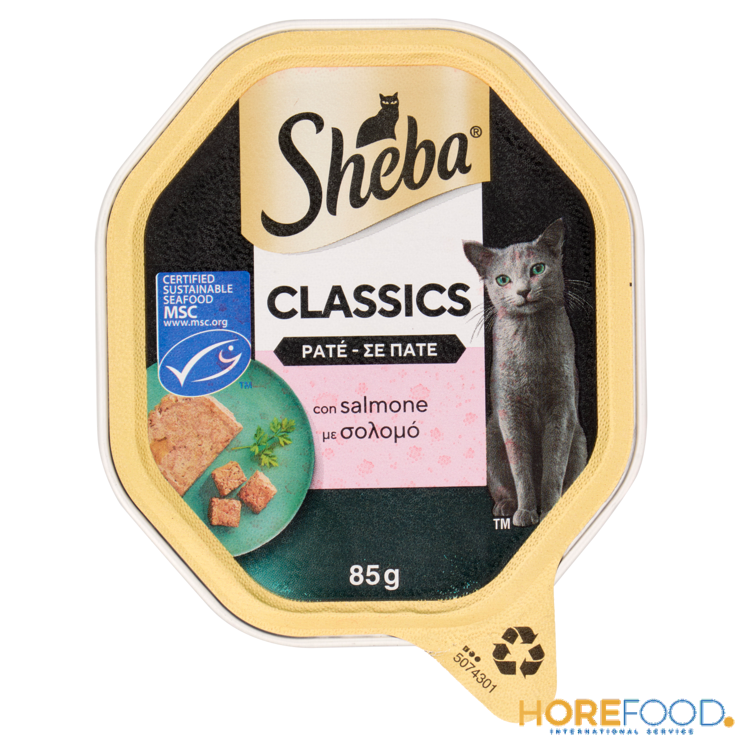 SHEBA PATÈ SALMONE 85 GR