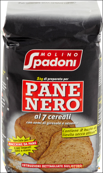 MOLINO SPADONI FARINA PER PANE NERO AI 7 CEREALI 1 KG