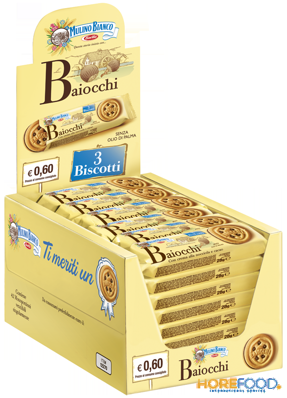MULINO BIANCO BAIOCCHI MONO 28 GR X42PZ