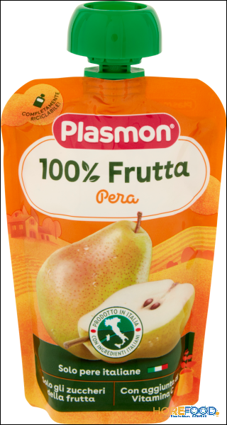 PLASMON POUCH PERA 100 GR