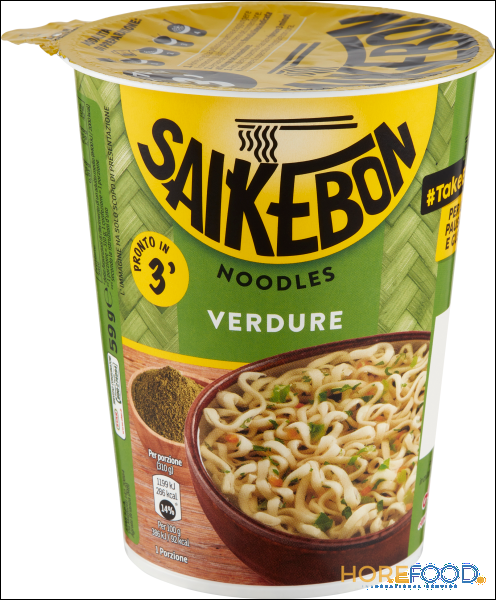 SAIKEBON NUDOLINI ORIENTALI CUP ALLE VERDURE 60 GR