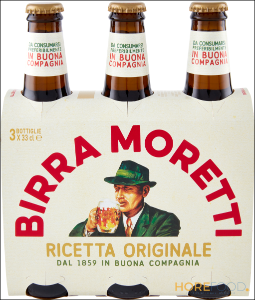 MORETTI BIRRA 330ML X3