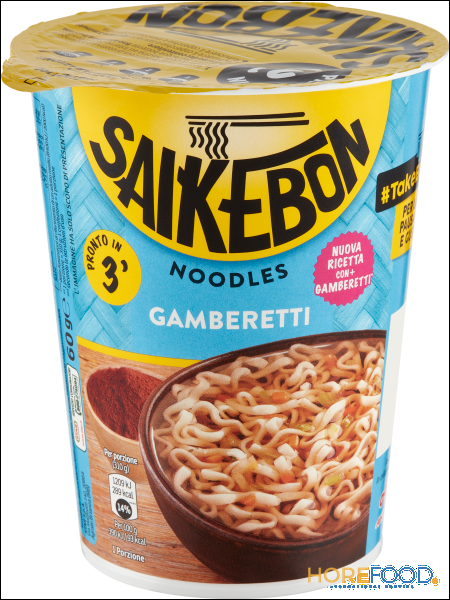 SAIKEBON NOODLES ORIENTALI CUP AI GAMBERETTI 60 GR
