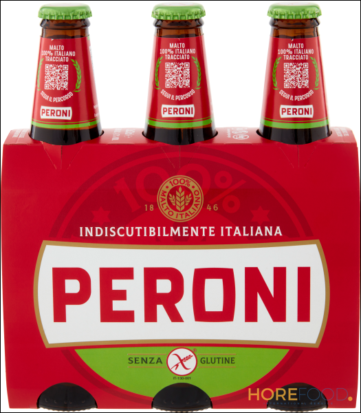 PERONI BIRRA SENZA GLUTINE CONFEZIONE BOTTIGLIA 330ML X3