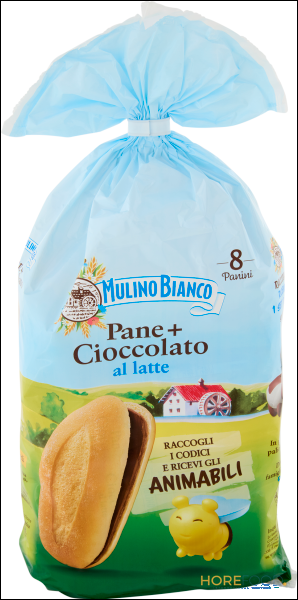 MULINO BIANCO PANE+CIOCCOLATO 300 GR