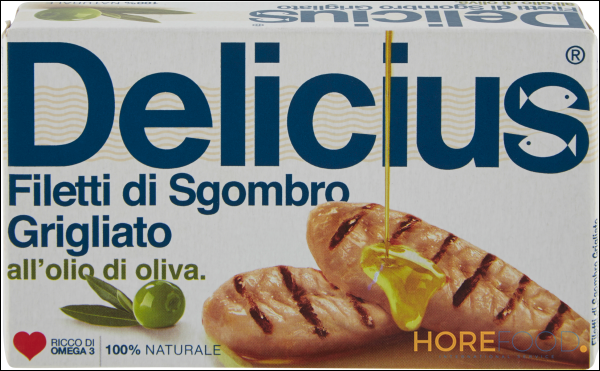 DELICIUS SGOMBRO GRIGLIATO IN OLIO OLIV A 85 GR