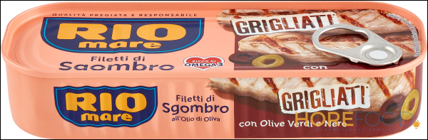RIOMARE FILETTI DI SGOMBRO GRIGLIATI CON OLIVE 120 GR