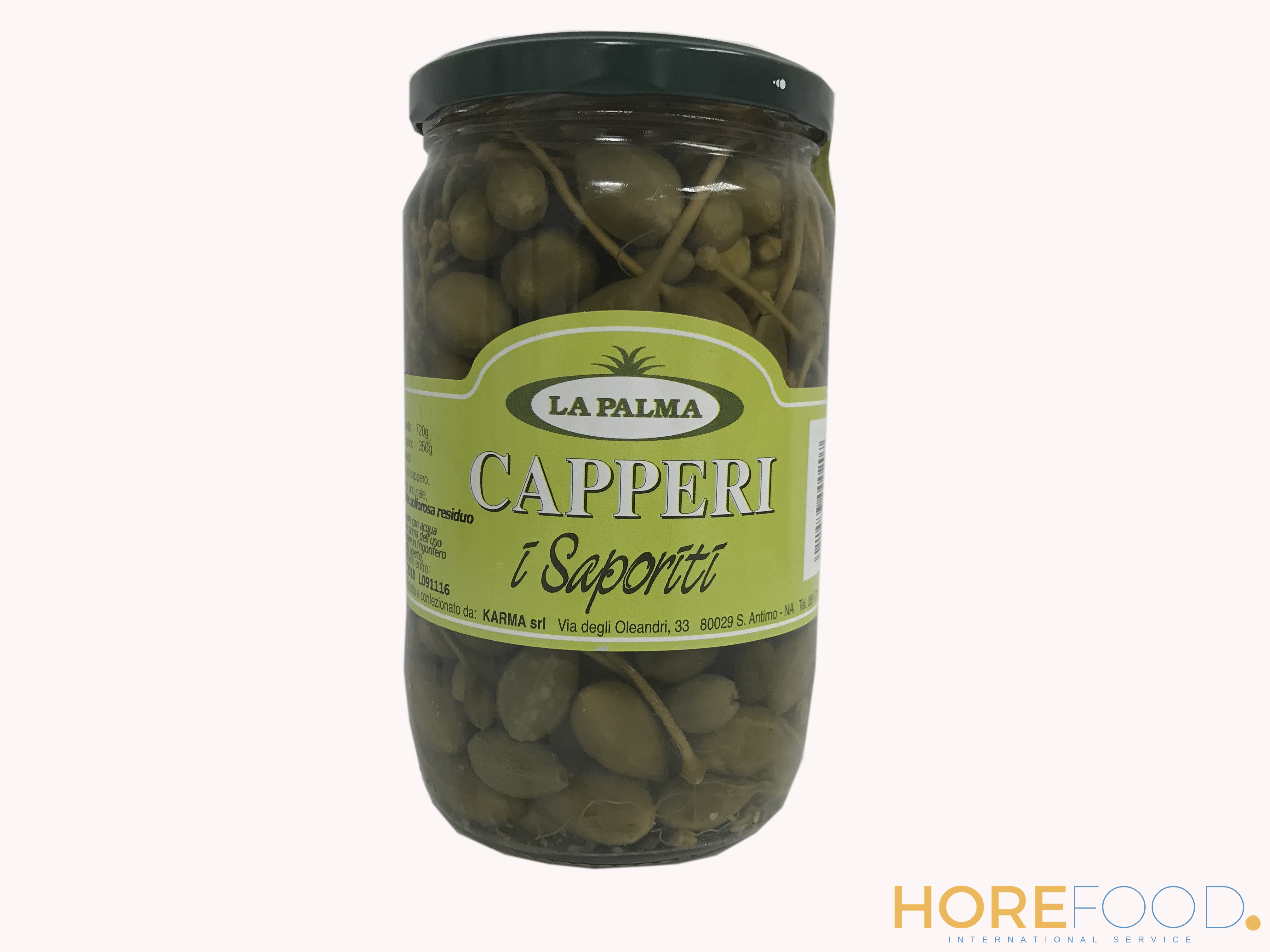 LA PALMA CAPPERI 720 GR
