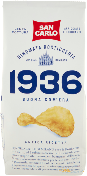 SAN CARLO PATATINE 1936 ANTICA RICETTA 150 GR