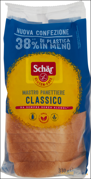 SCHAR PANE CLASSICO SENZA GLUTINE 300 GR
