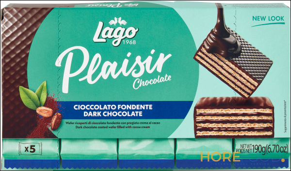 LAGO PLAISIR FONDENTE X5 190 GR