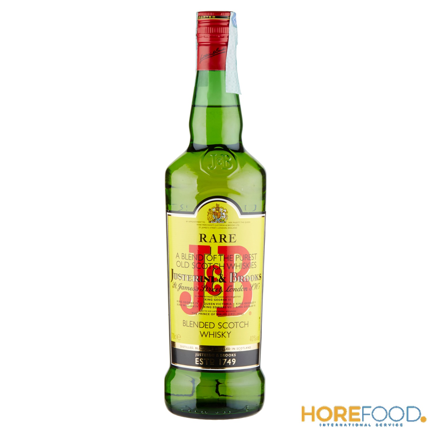 J&B RARE WHISKY 40° 700 ML
