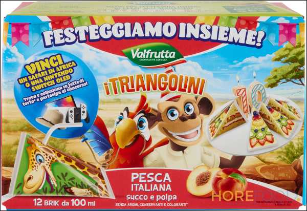 VALFRUTTA PESCA 100ML X12