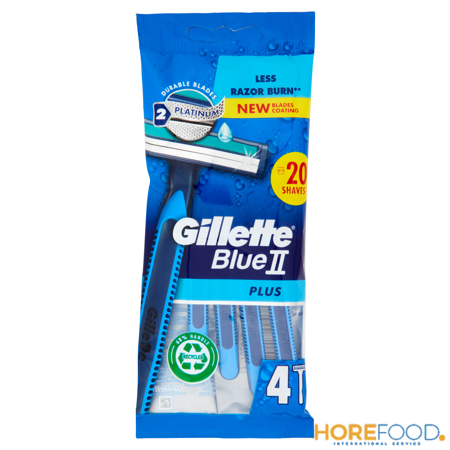GILLETTE BLUE II PLUS 4 PZ