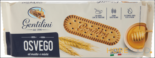 GENTILINI BISCOTTI OSVEGO CLASSICI 250 GR