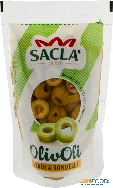 OLIVOLI' OLIVE VERDI A RONDELLE 185 GR