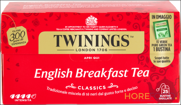 TWININGS ENGLISH BREAKFAST TEA 25 FILTRI