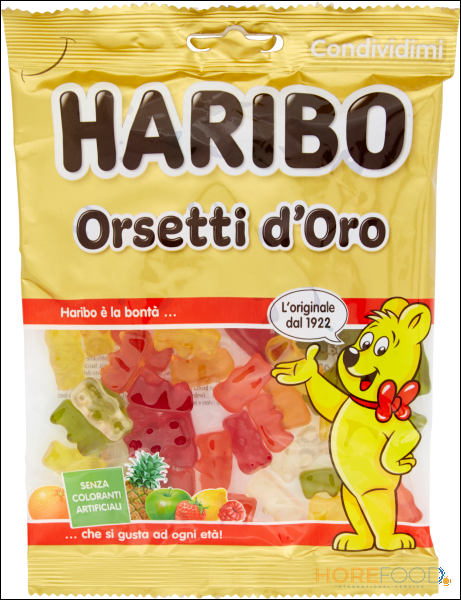 HARIBO ORSETTI D'ORO   175 PZ
