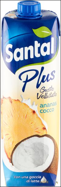 SANTAL PLUS SUCCO ANANAS E COCCO BRIK 1 LT