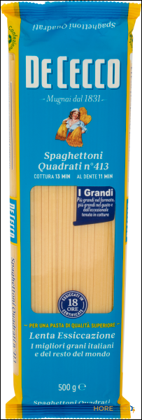 DE CECCO SPAGHETTONI QUADRATI N.413 500 GR
