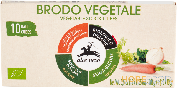 ALCENERO 10 DADI BIO VEGETALE 100G