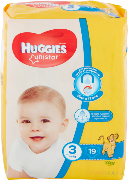 HUGGIES UNISTAR T3 18 PZ