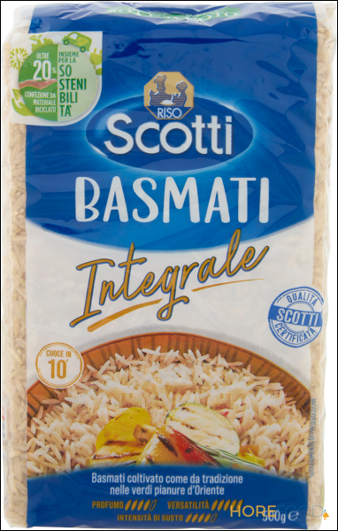 SCOTTI RISO BASMATI INTEGRALE 500 GR