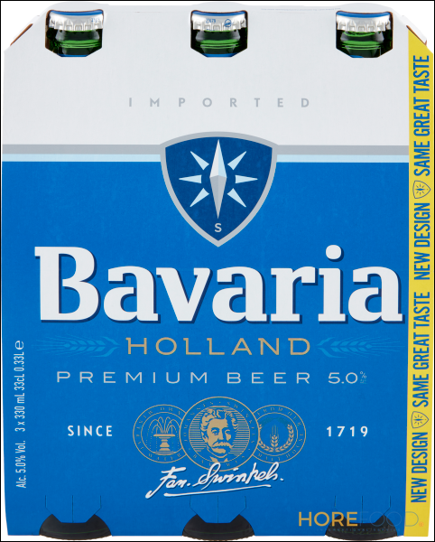 BAVARIA BIRRA PREMIUM 330ML X3