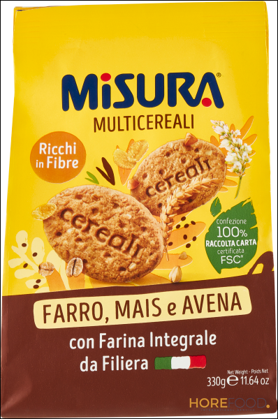 MISURA MULTIGRAIN BISCOTTI AI 6 CEREALI 330 GR