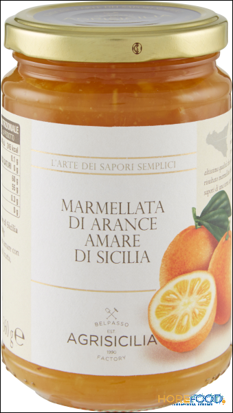 AGRISICILIA MARMELLATA ARANCE AMARE 360 GR
