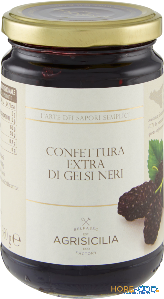 AGRISICILIA CONFETTURA GELSI NERI 340 GR