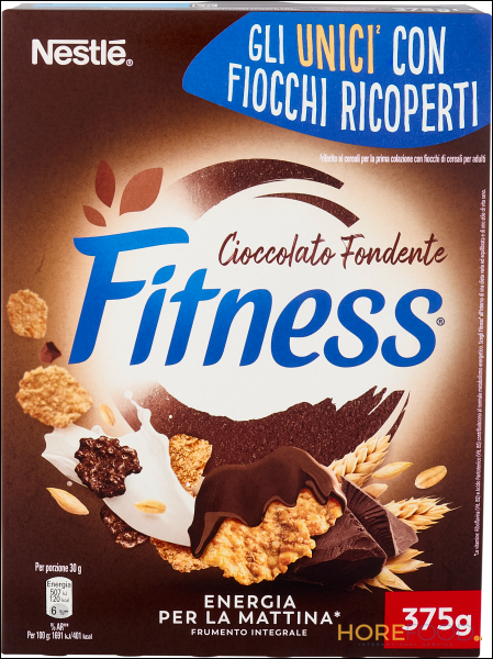 NESTLE' FITNESS CIOCCOLATO FONDENTE DARK CHOCOLATE 375 GR