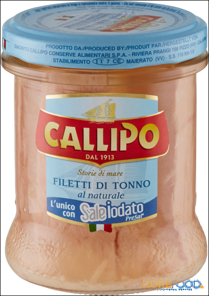 CALLIPO FILETTI DI TONNO AL NATURALE 170 GR