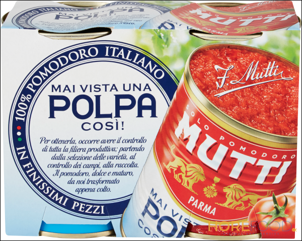 MUTTI POLPA DI POMODORO FINISSIMA 400GR X2