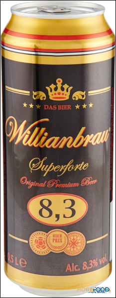 WILLIAMBRAU BIRRA STRONG 8.3 500 ML