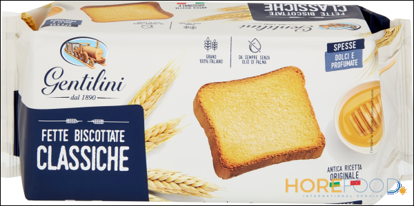 GENTILINI FETTE BISCOTTATE CLASSICHE 185 GR
