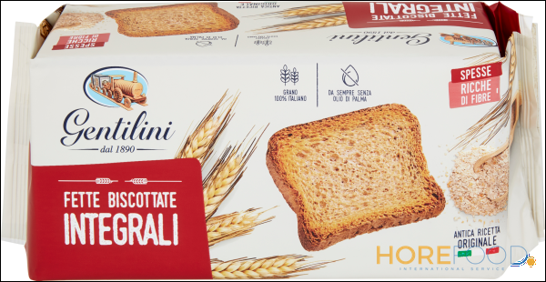 GENTILINI FETTE BISCOTTATE INTEGRALI 175 GR
