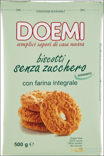 DOEMI BISCOTTI SENZA ZUCCHERO 500 GR