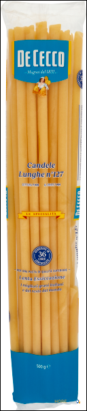 DE CECCO PASTA DI SEMOLA CANDELE LUNGHE N°127 500 GR