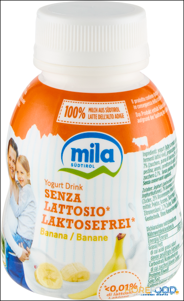 MILA YOGURT BANANA SENZA LATTOSIO