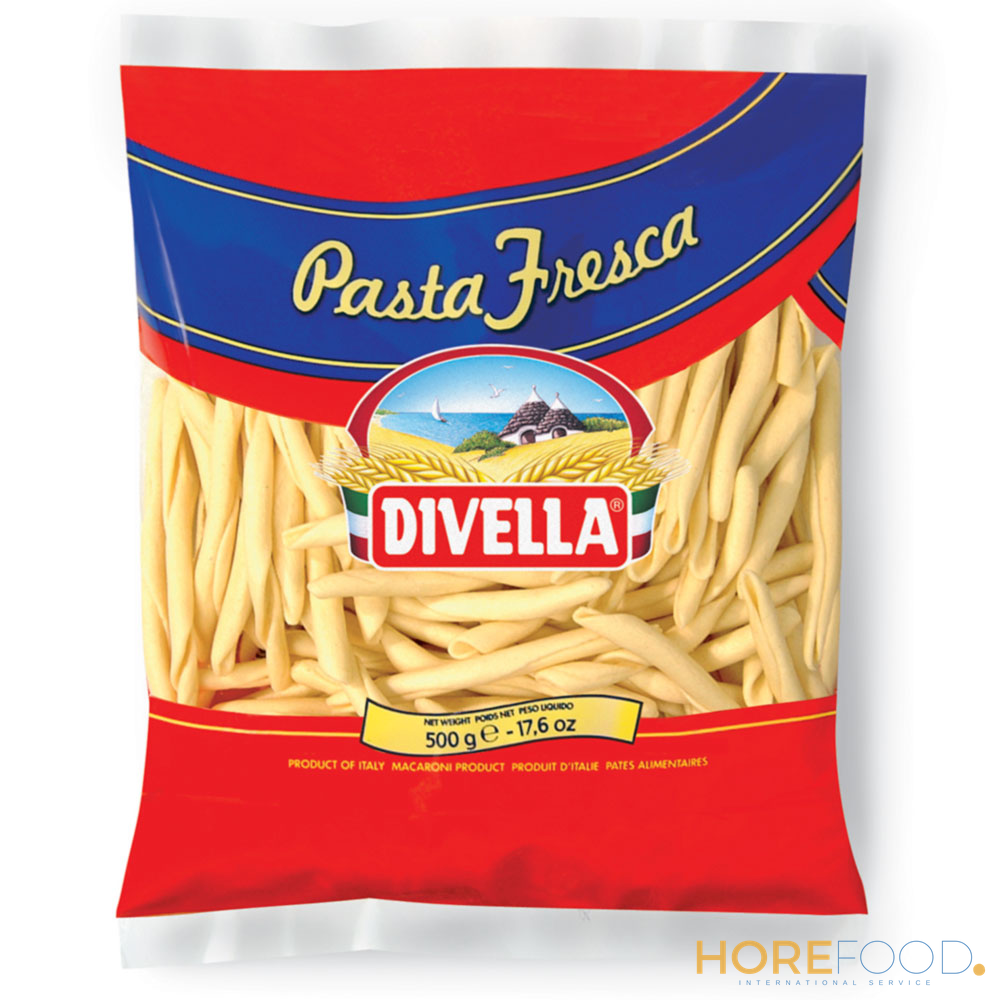 DIVELLA PASTA FRESCA FUSILLI CALABRESI 500 GR
