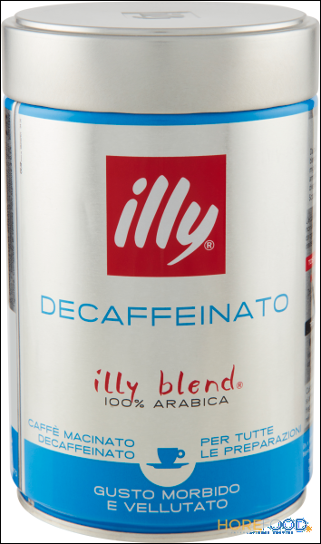 ILLY CAFFE' DECAFFEINATO 250 GR