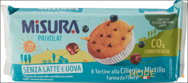 MISURA TORTINA CILIEGIA 240 GR